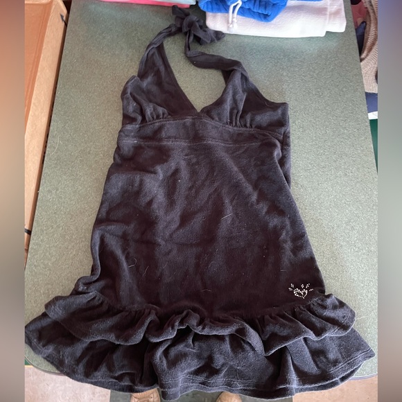 Girls Black Justice Towel Swimsuit Coverup - Size M - Picture 1 of 4